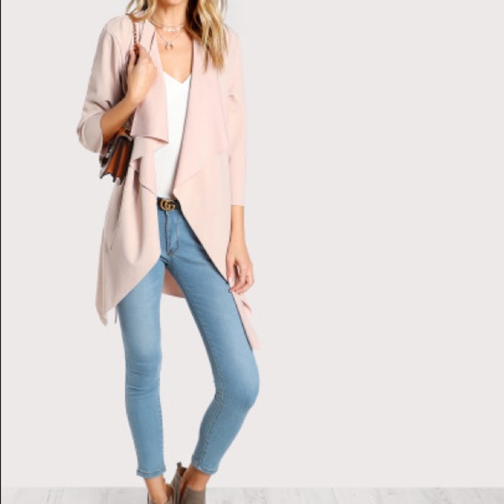 ❤️Blush Draped Topper 🧥 - Picture 8 of 8